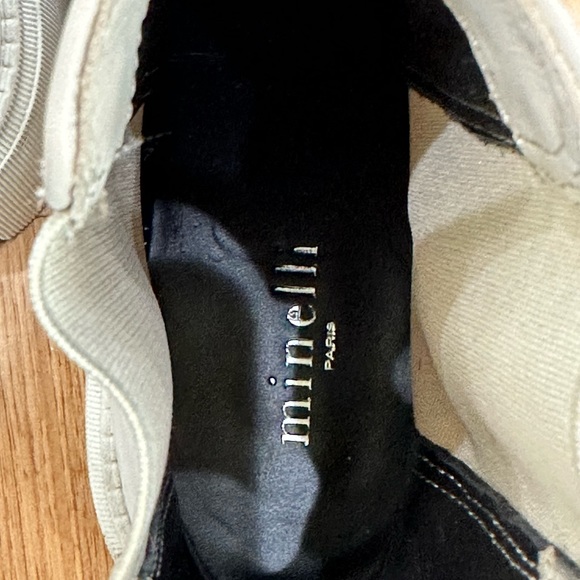 MINELLI Paris - Ankle Boot Evisae - Leather  European Craftsmanship Womens 39 T7 - Picture 6 of 8